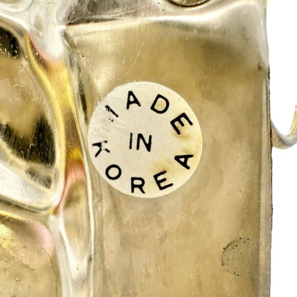 Vintage Heart-Shaped Copper Hanging Mold 6" Made In Korea Decorative Pan - Picture 3 of 5